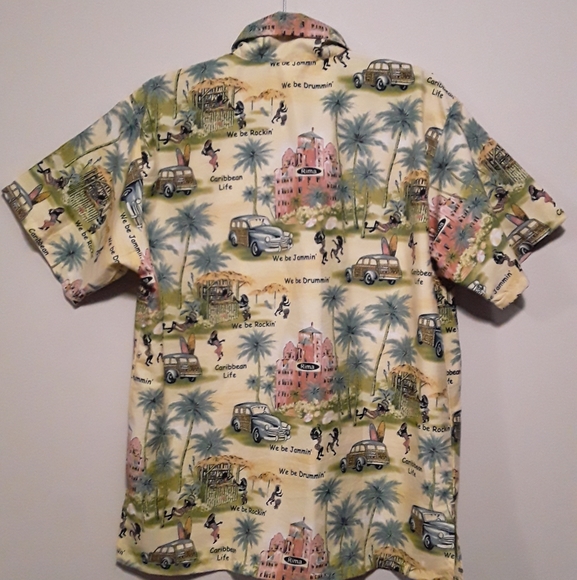 Rima Beach World Caribbean Resort ButtonUp Shirt - Picture 4 of 11